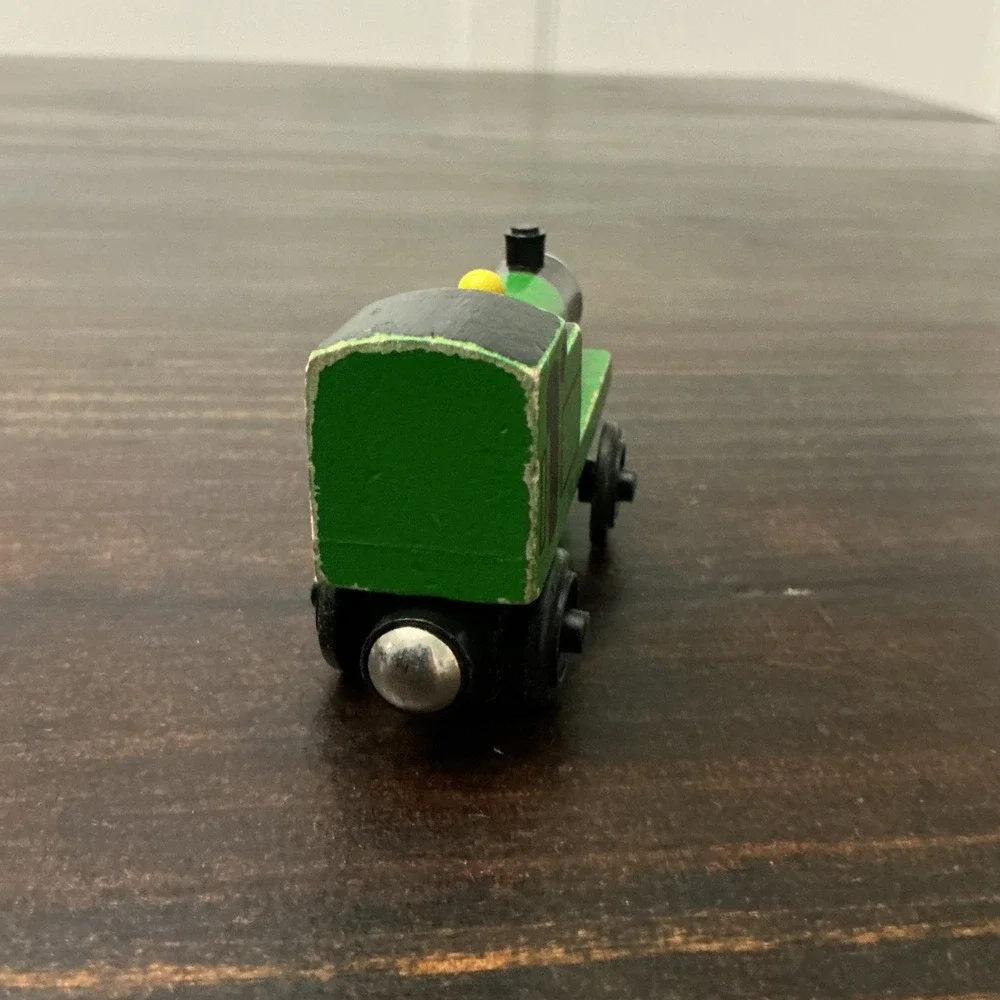 Thomas & Friends Wooden Railway Smudger Green Engine Learning Curve LC99154 2001